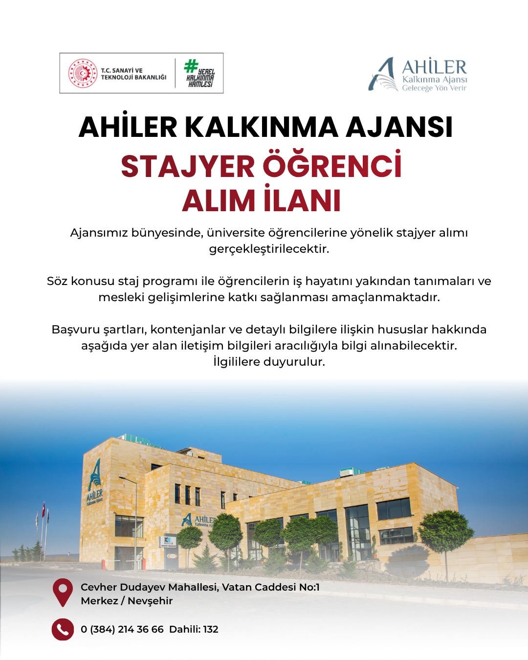  2026-04-16-AHİKA STAJYER ALIMI